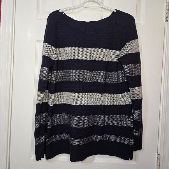 Market & Spruce Waffle Knit Oversized Sweater - Size XL - Picture 6 of 8